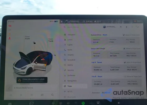 2023 Tesla Model 3 Performance Dual Motor All-Wheel Drive z USA, uszkodzony, nr VIN 5YJ3E1EC8PF596543